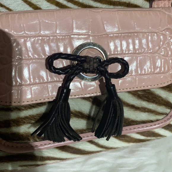 Authentic Brighton Piper Dusty Rose Tote Handbag - Picture 5 of 6